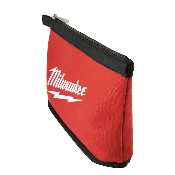 Milwaukee Tool 48-22-8180 Tool Pouch, Black, Red, Canvas, 1 Pockets
