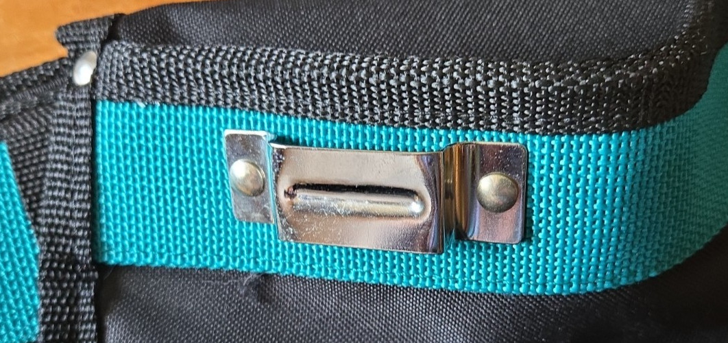 Makita Heavy Duty Tool Belt Back Support Strap Multiple Pouches 56″ Long NEW