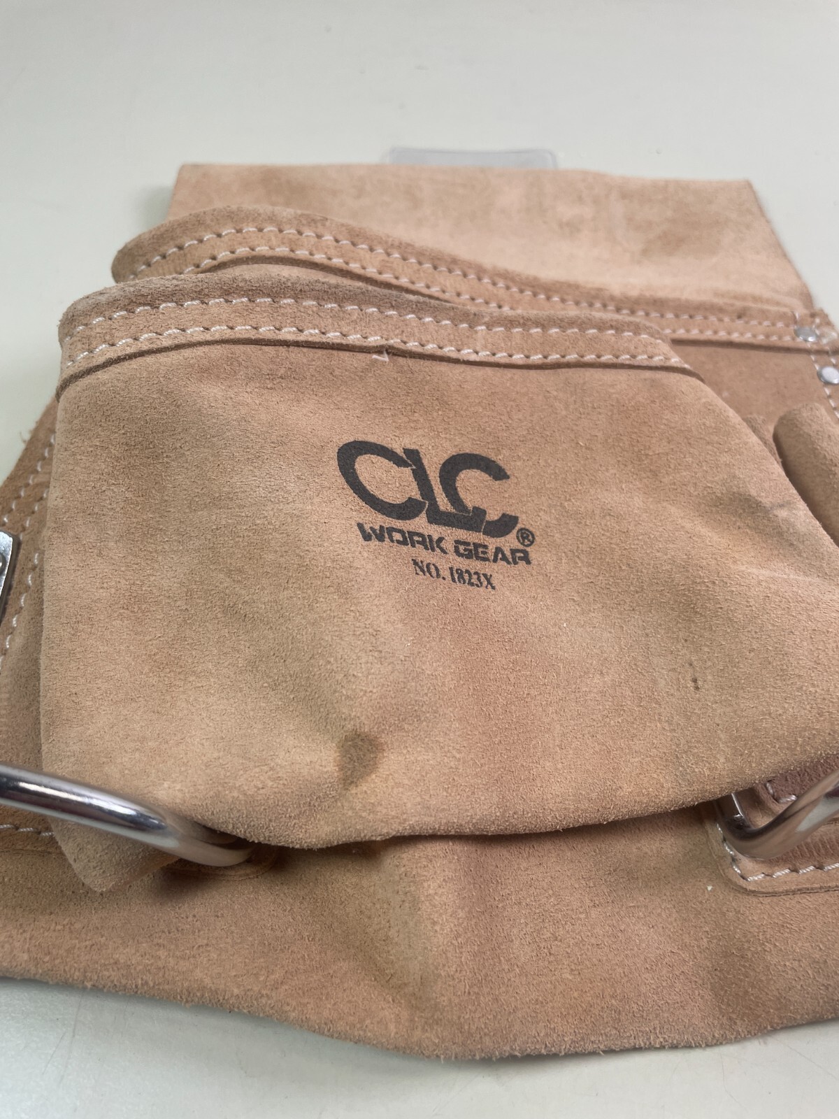 CLC Work Gear 1823X Suede Nail & Tool Bag Pouch Custom Leather Craft
