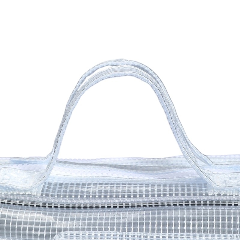 Transparent Crossbody Bag for Cleanroom Engineers Easy Access to Computer Tools