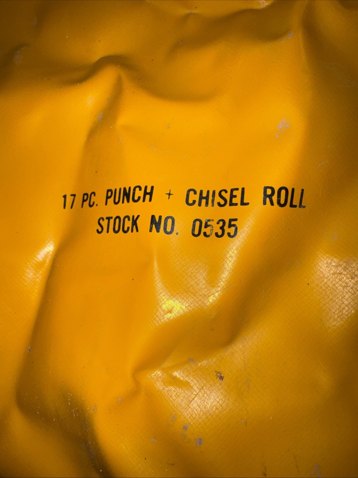 Vintage Entered Tools Punch And Chisel Roll Tool Carrier Albert Lea, Mn