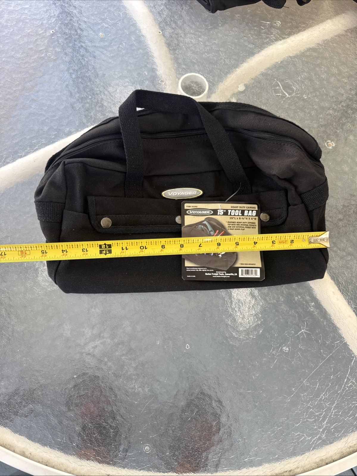 Voyager 15” Tool Bag Heavy Duty Canvas New Unused Tool Storage Bag