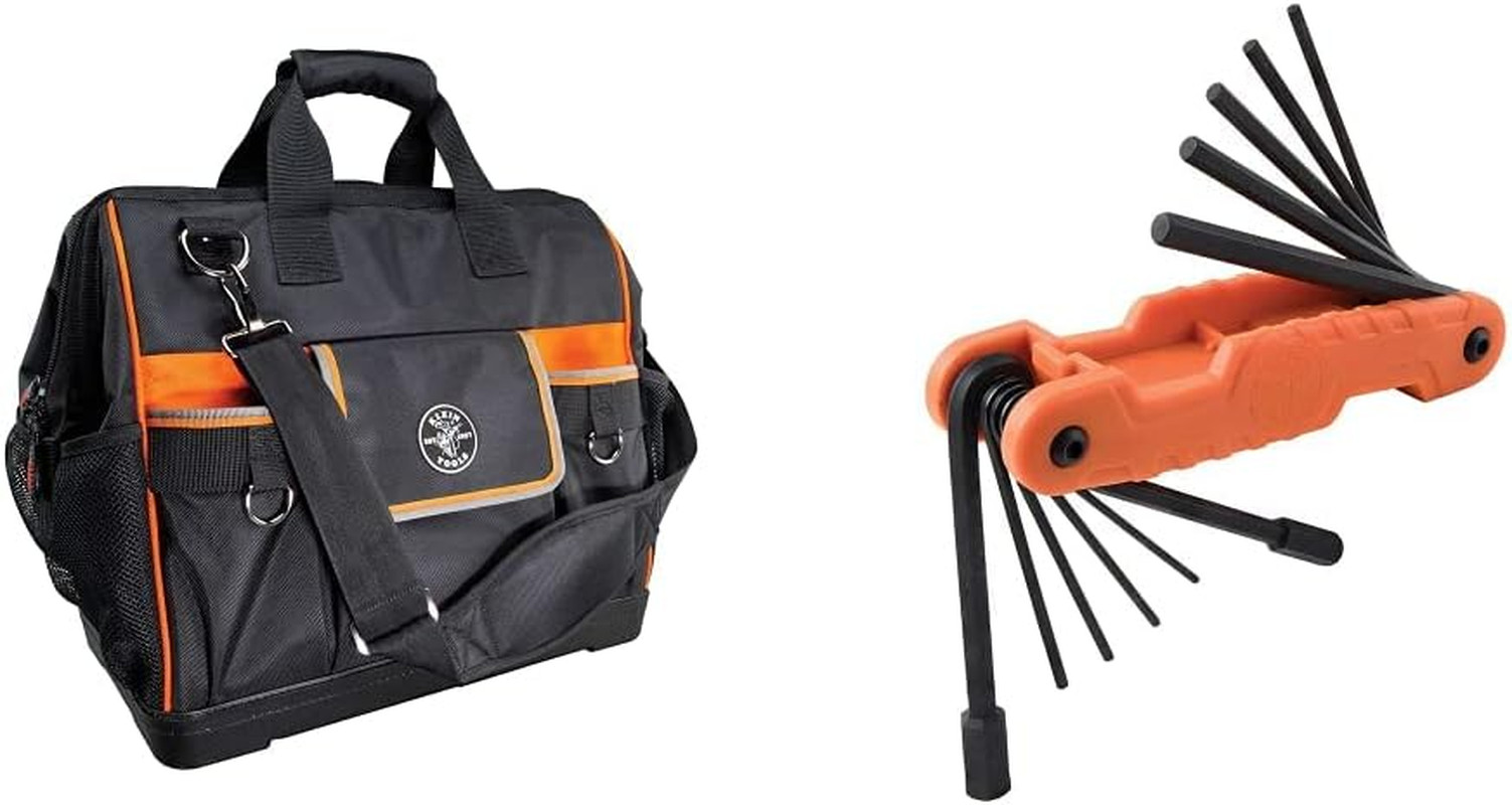 55469 Tradesman Pro Wide-Open Tool Bag Made of 1680 Ballistic Weave & 70550 Hex