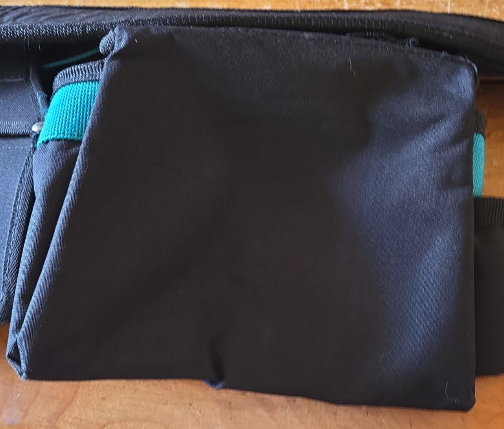 Makita Heavy Duty Tool Belt Back Support Strap Multiple Pouches 56″ Long NEW
