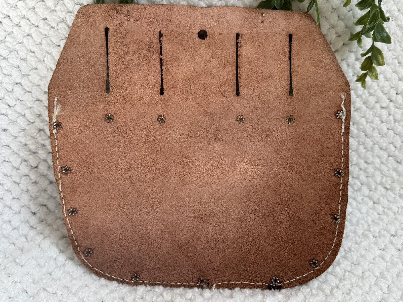 Rooster Leather Tool Pouch Electrician Lineman 4 Pocket R502 No Belt