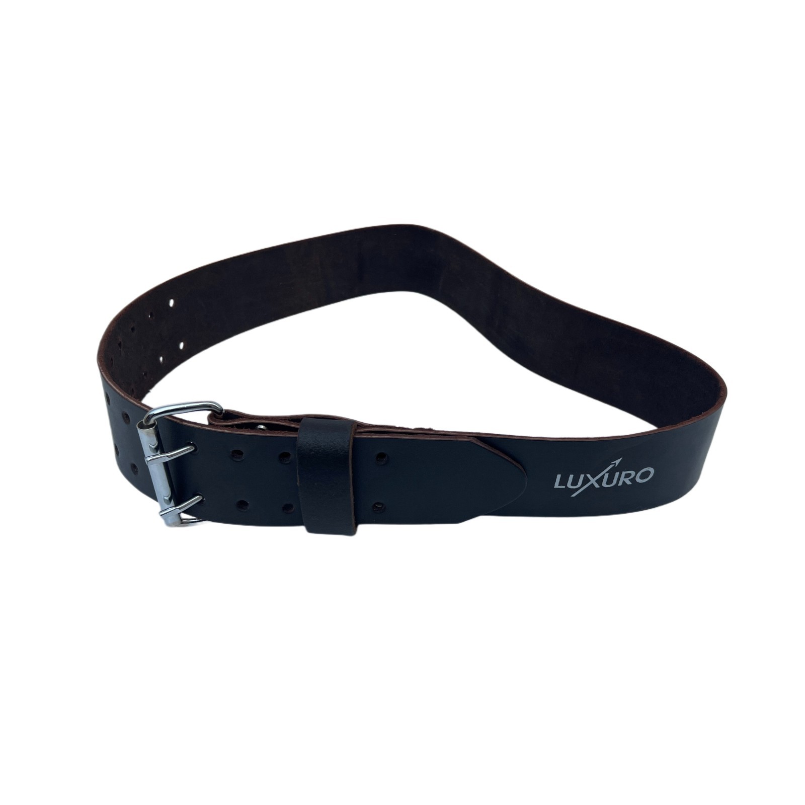 Adjustable Leather Tool Belt 2-Inch Wide | Fits 30″–46″ Waist