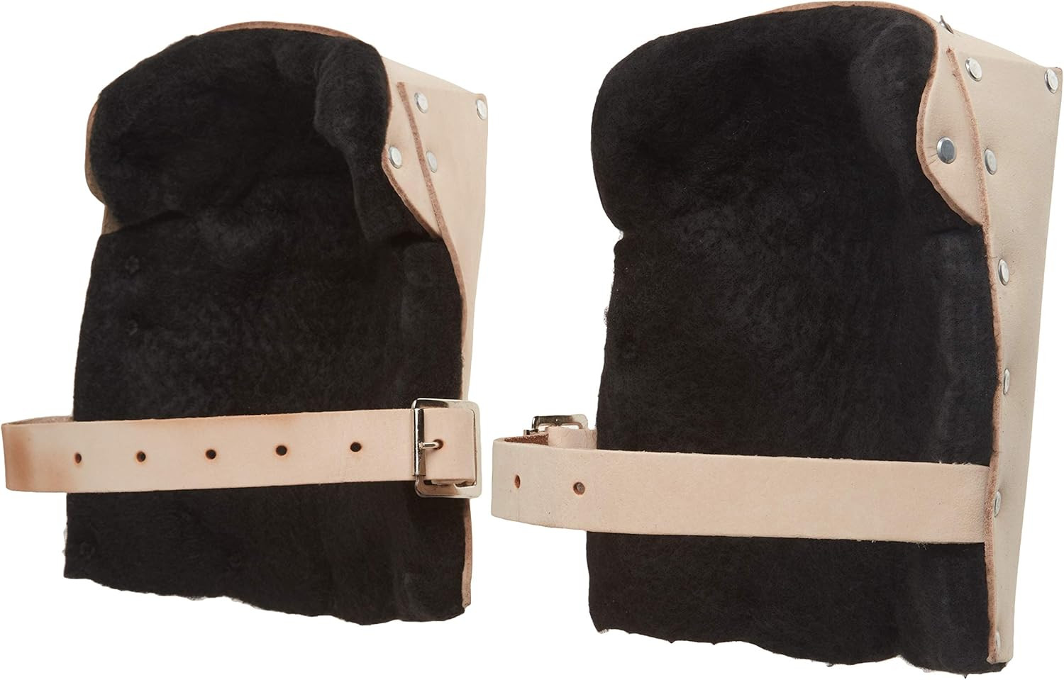 CLC 313 Heavy Duty Leather Kneepads, Double Thick Lining, Tan