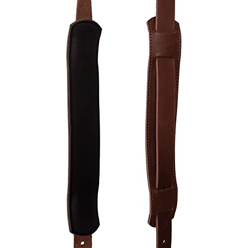 Leather Stronghold Suspension System, Comfortable Padded and Fully Brown