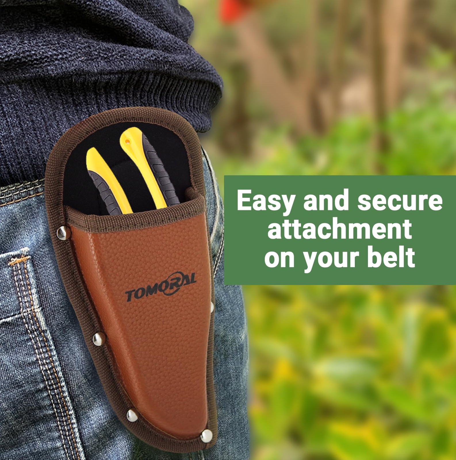 Facecool Pruner Holster Pruning Shears Hanging Pouch PU Leather Pliers Pruner…