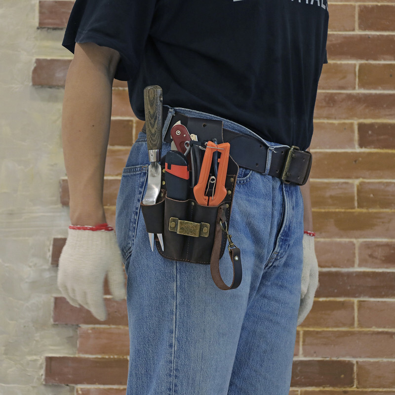 TOURBON Electrician Maintenance Tools Belt Holster Electric Tape Thong Tunnel US