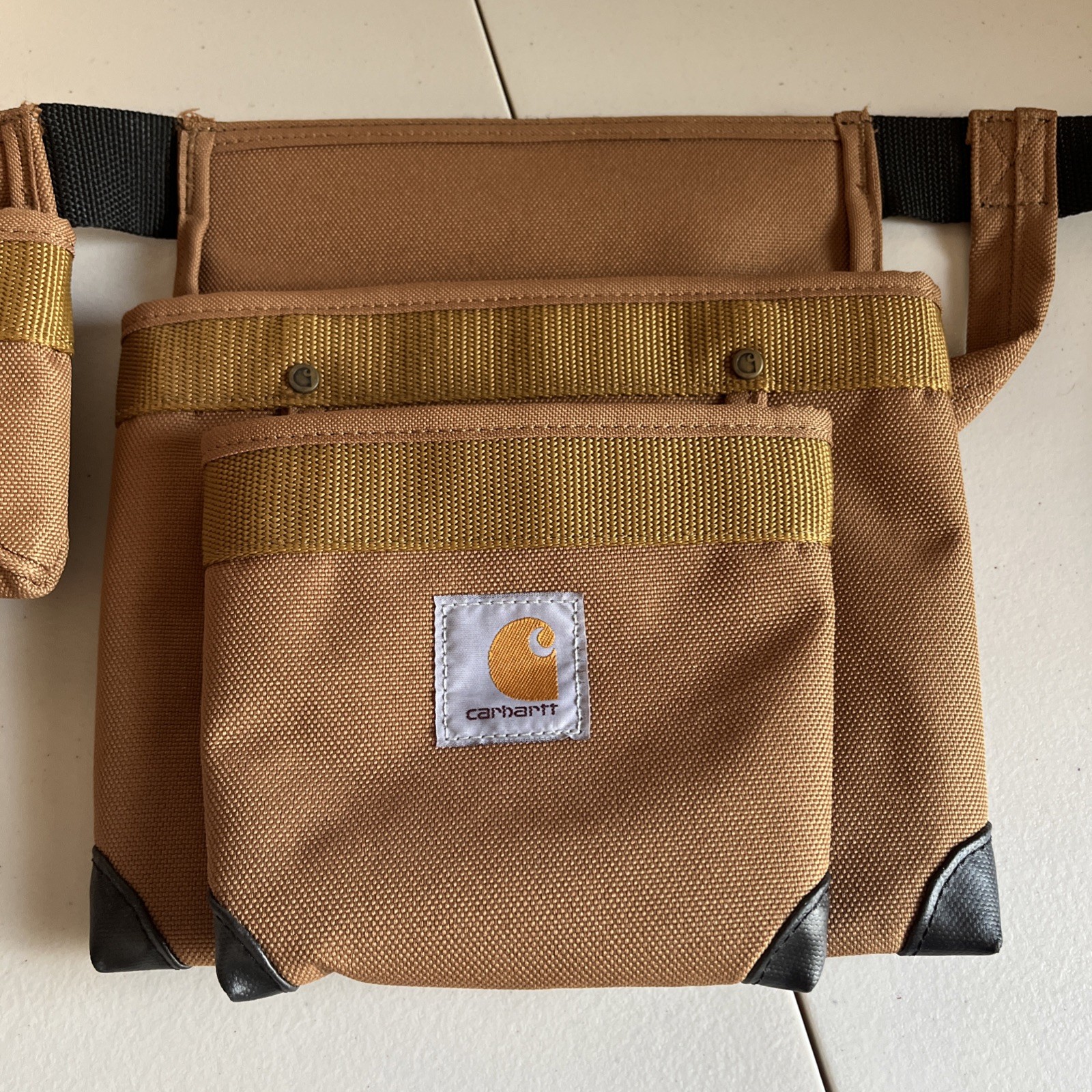 Carhartt Padded Tool Belt, Rugged Tool Belt with Tool & Fastener Storage Pockets