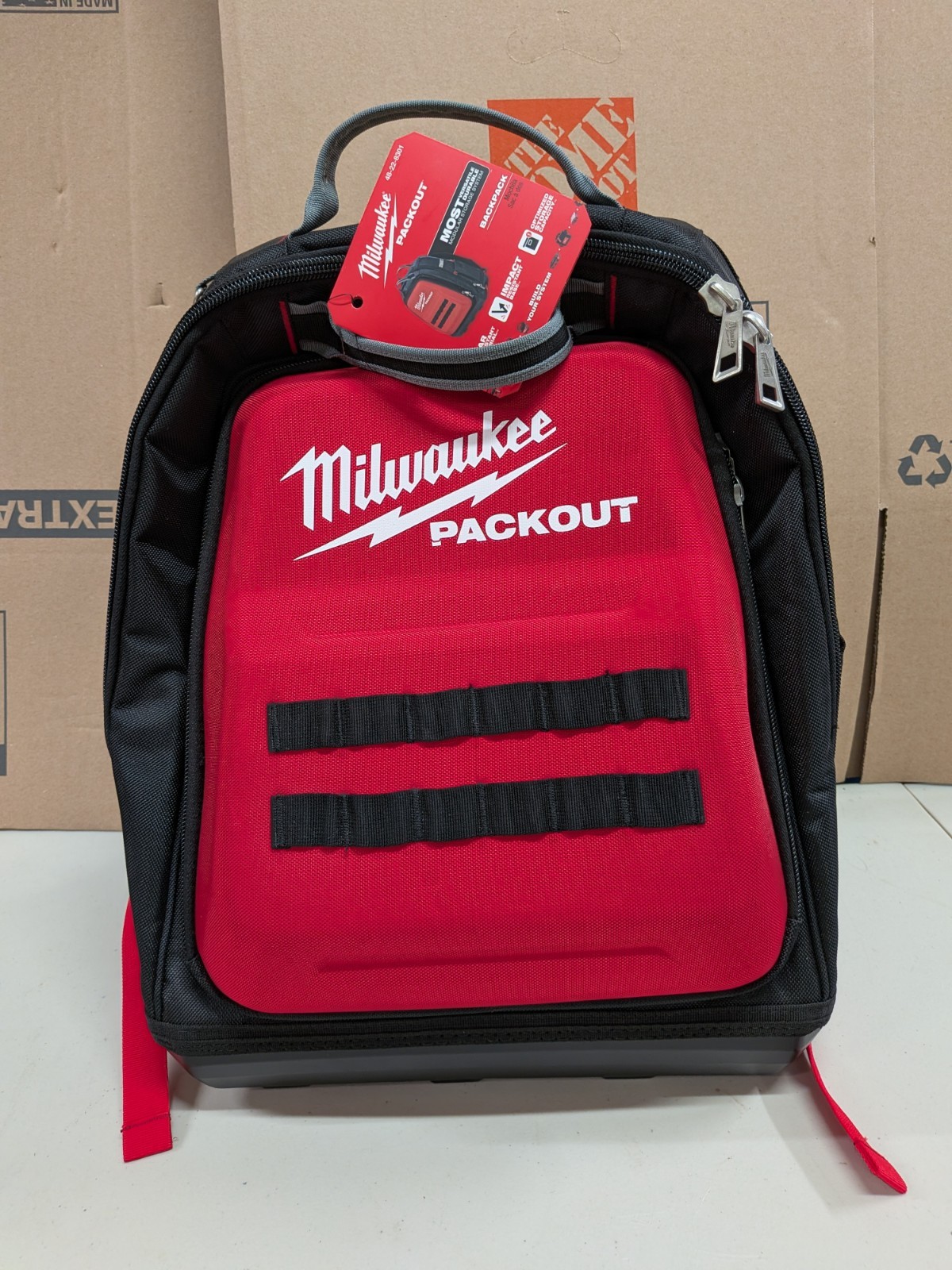 Milwaukee 48-22-8301 48-Pocket Tear-Resistant PACKOUT Modular Storage Backpack
