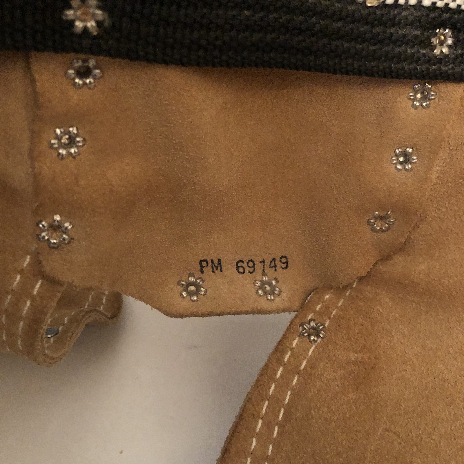 Popular Mechanics Leather Tool Belt Tan Light Brown Adjustable Pockets Loops