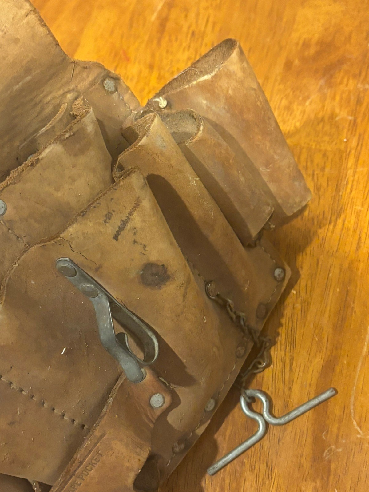 Vintage Craftsman – Sears / Roebuck #4580 – Professional Leather Tool Pouch