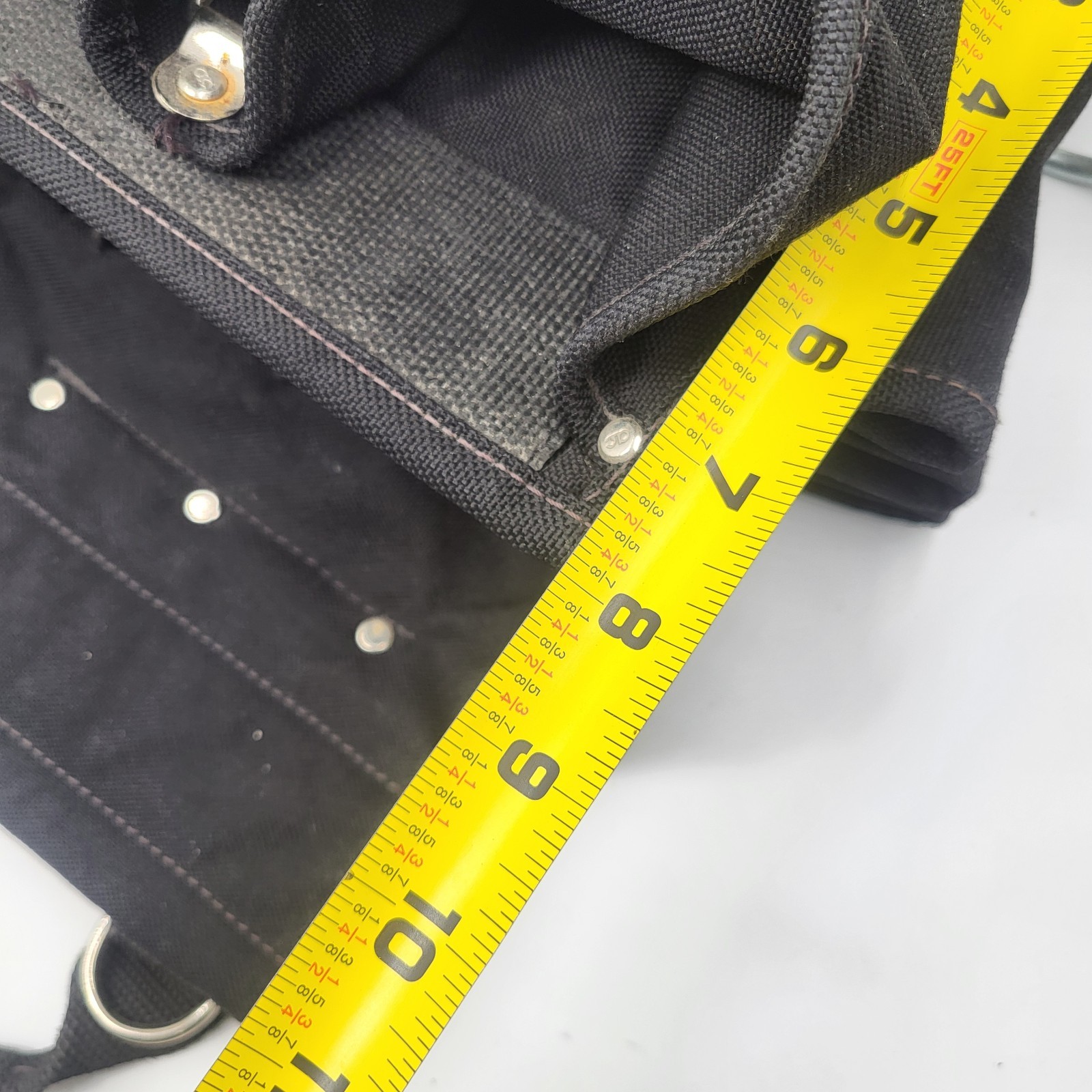 Cordura Tool Pouch Electrician Carpenter Belt Bag Multi Pocket Heavy Duty
