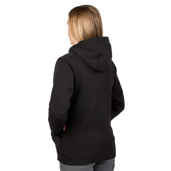 Milwaukee Tool F200b-21M Women’s Heated Hoodie, Up To 8 Hours Time, Zipper