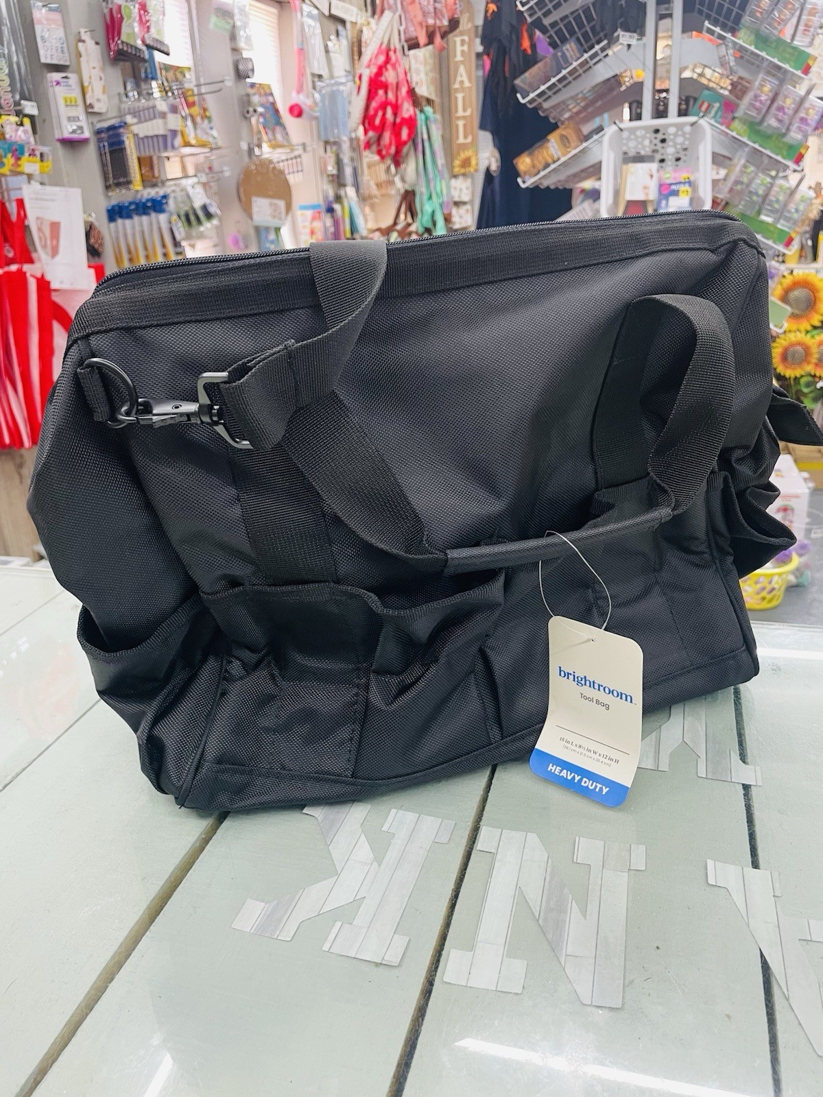 New Brightroom Heavy Duty Tool Bag Removable Carry Strap Black Utility Storage