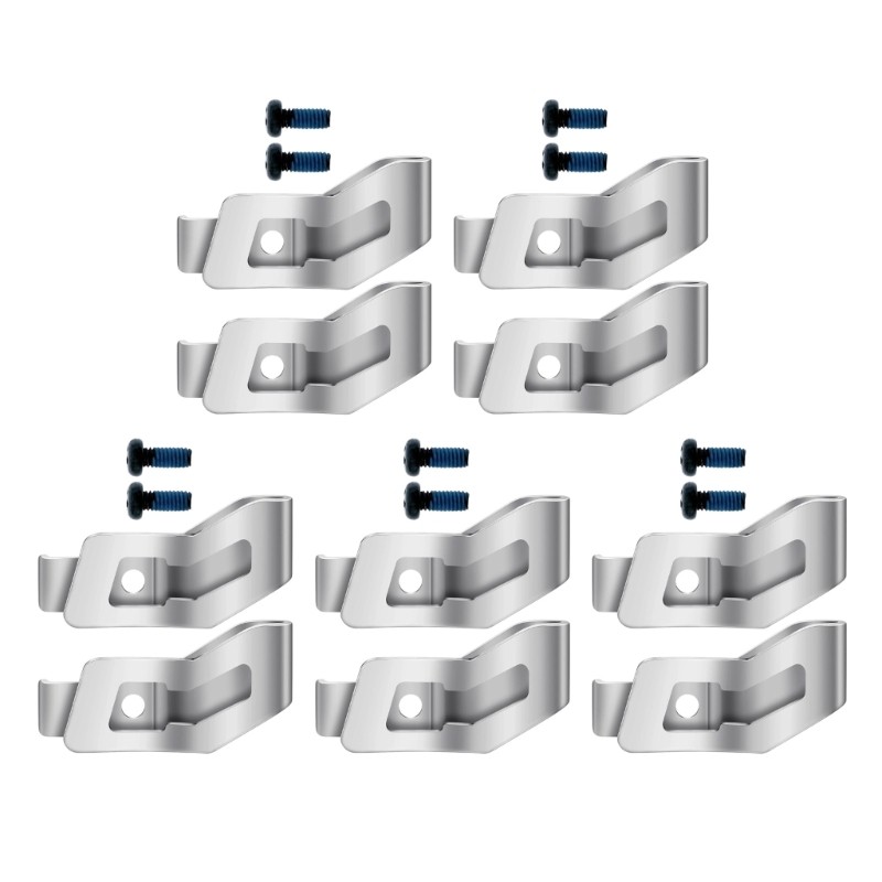 Belt Clip 42-70-0495 Drill Tool Clip Hook Kit with Screws for Drill Impact