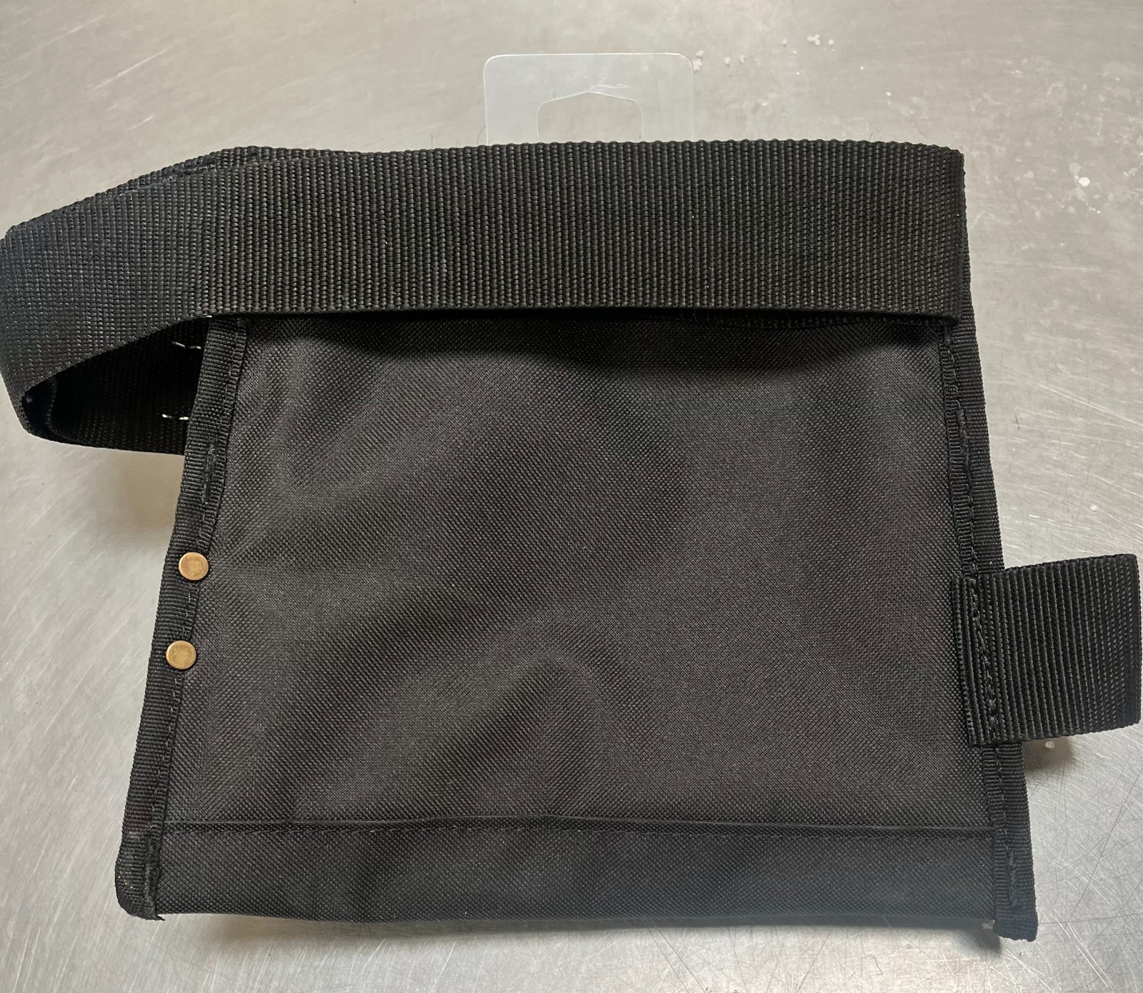 Clc Work Gear 1245 Tool Pouch, Tool Belt, Black, Polyester, 5 Pockets