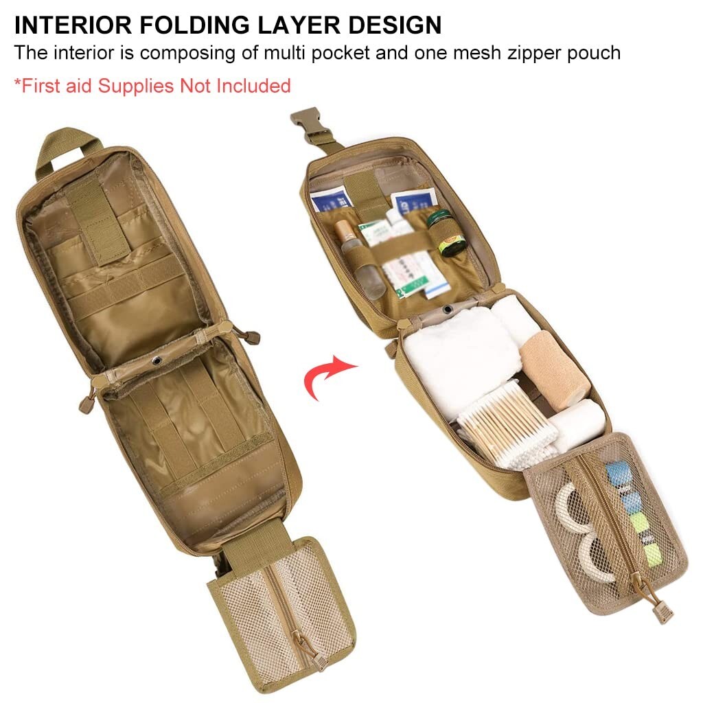 First Aid Bag For Sports, Hiking, Camping Traveling First Aid not Include