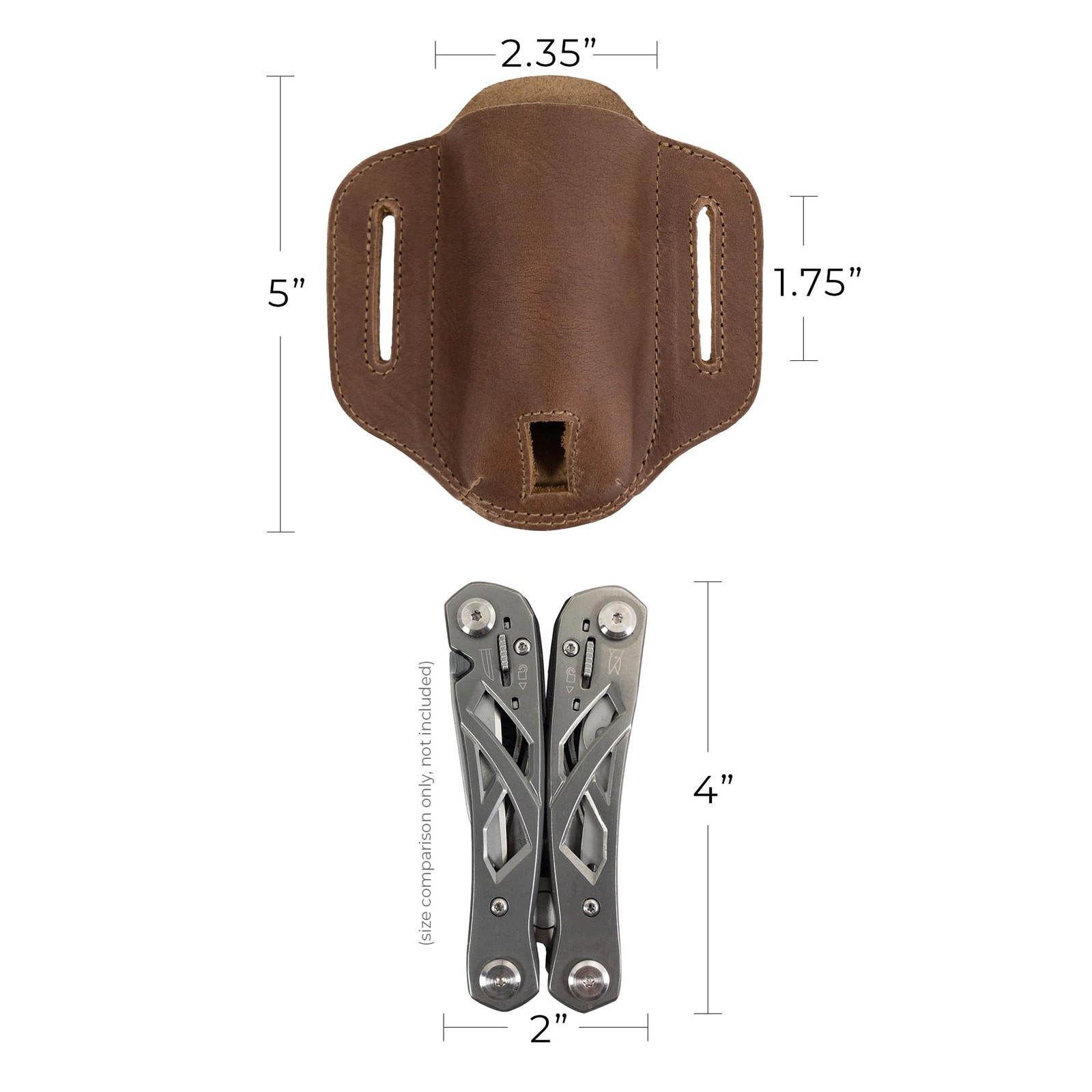 Hide & Drink, Multi-Tool Holder for Belt, Tool Holster for Waist, Pocket Knif…