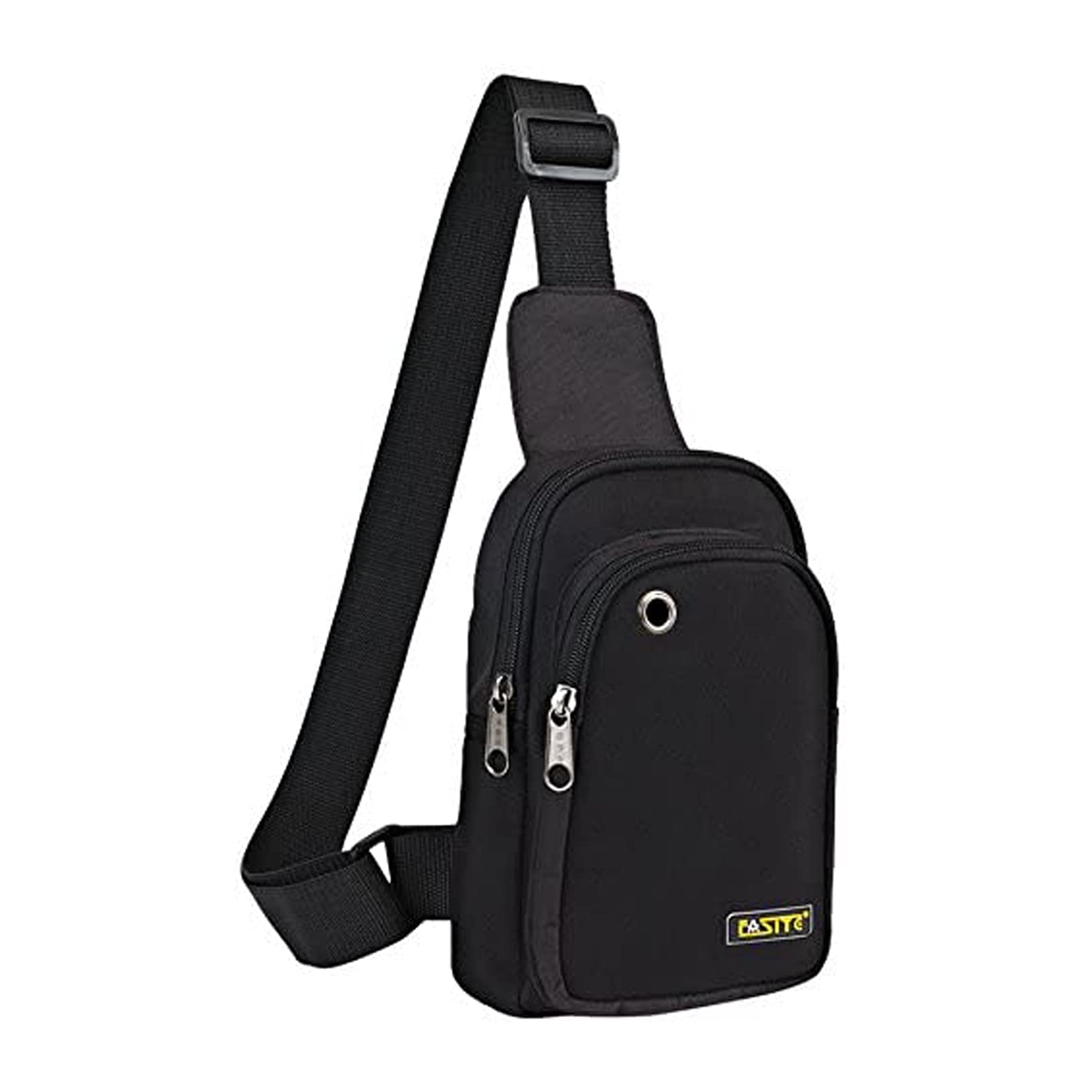 Sling Bag Chest Backpack Crossbody Shoulder Tool Pouch Black Men Women