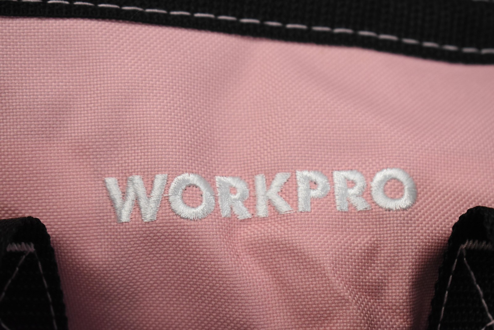 Workpro Tool Bag Tote Pink Polyester Soft Sided Zippered Organizer Carry Case