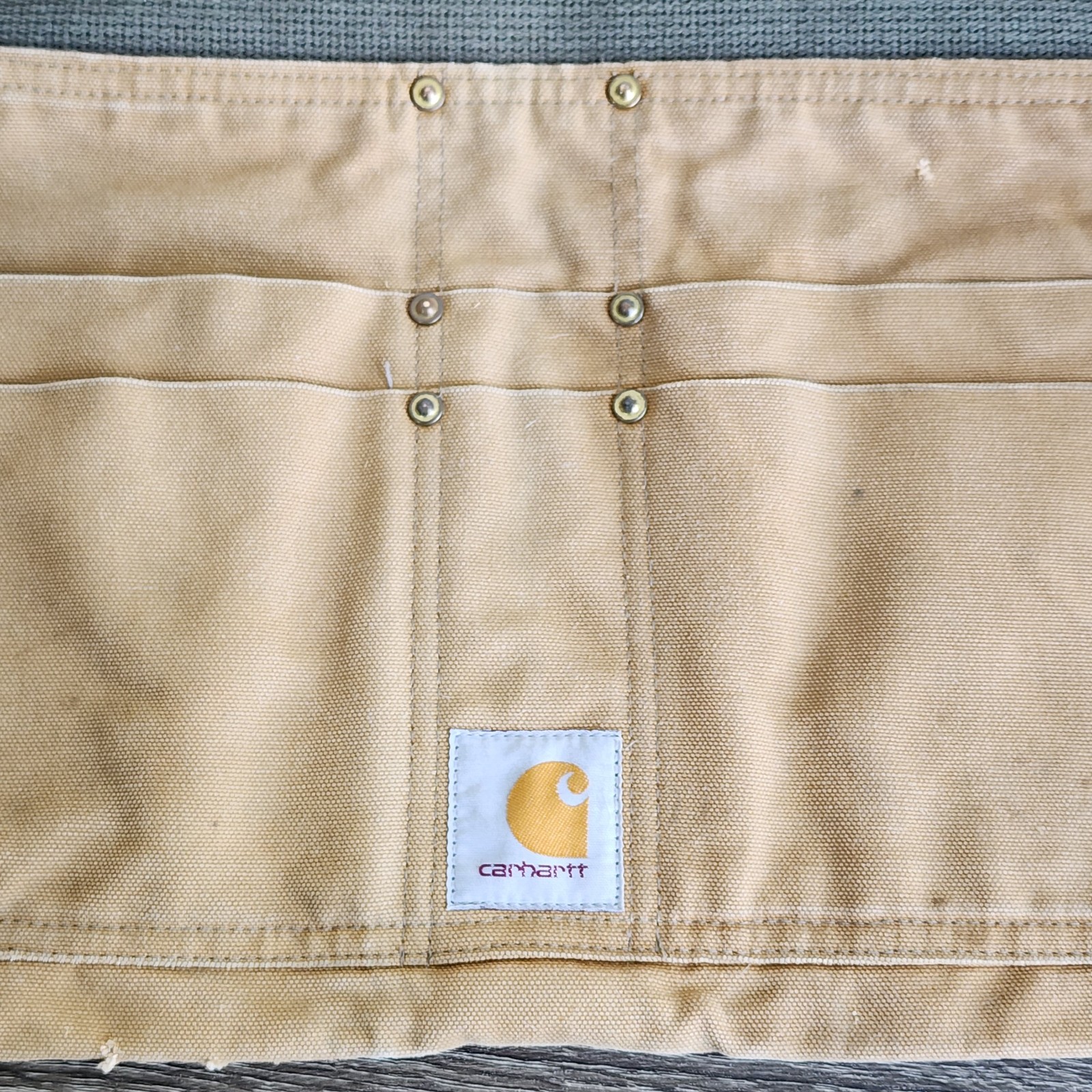 ​Carhartt Heavy Duty Canvas Utility Apron Shop Work Tool Belt Adjustable Strap