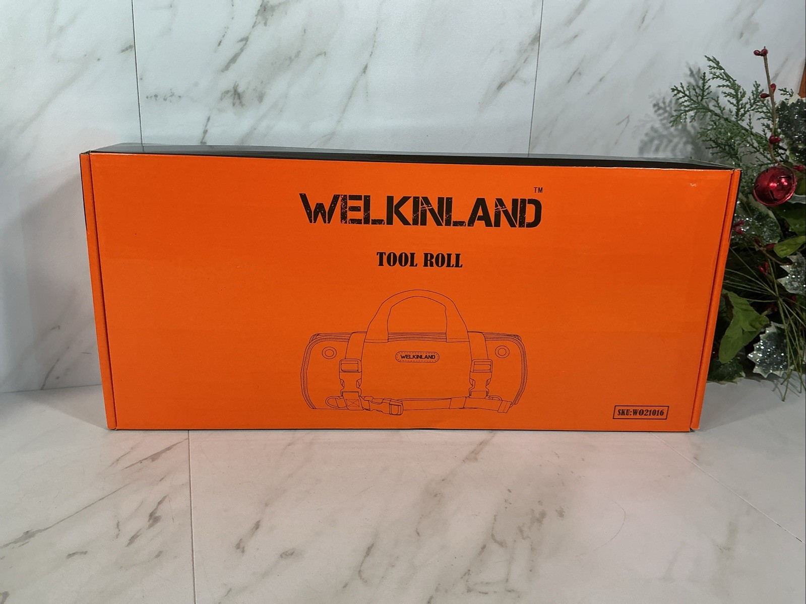 Welkinland Tool Roll Bag Heavy Duty Tool Organizer ~ W021016 ~ NEW/ SEALED