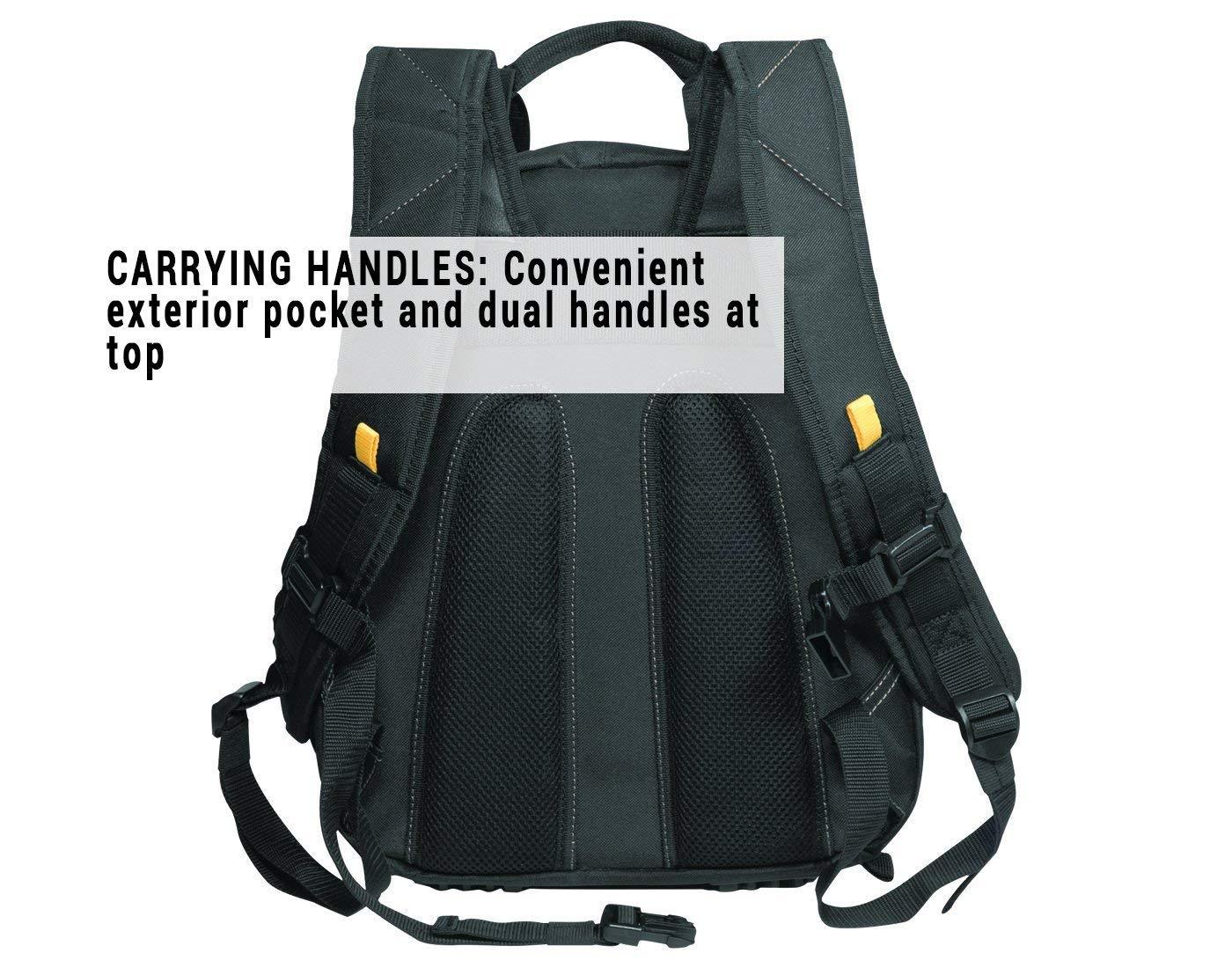 CLC Tech Gear Portable, 44 Pocket, Wear Resistant Carpenter Tool Carrying Case