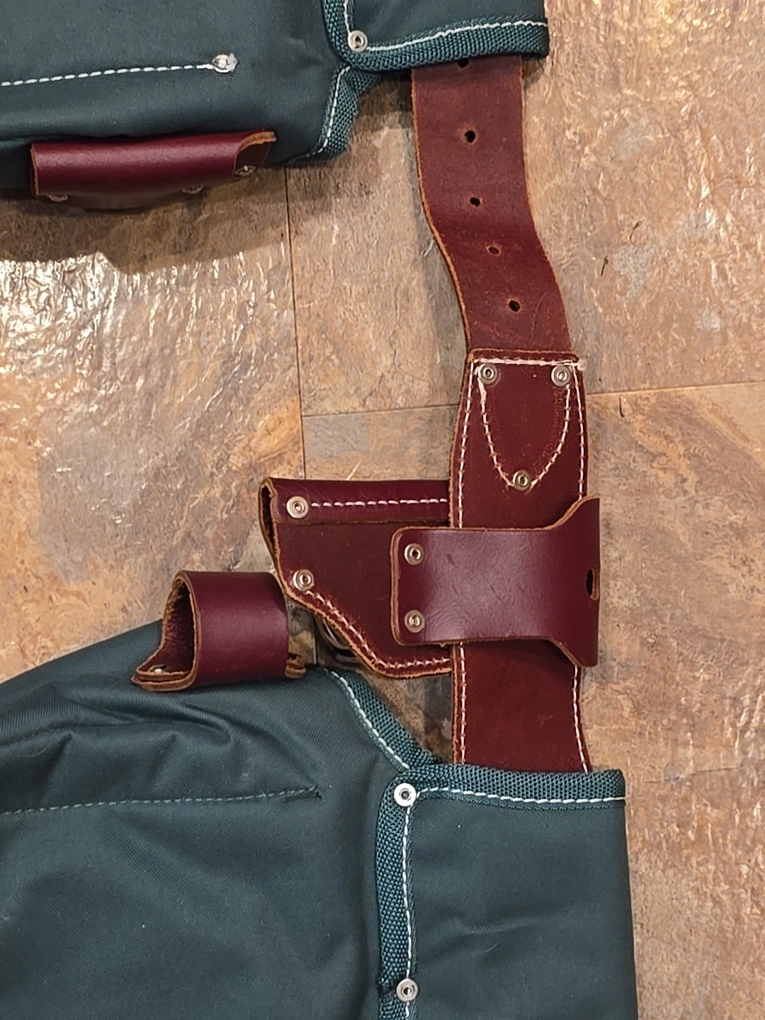 NUTUCH Nylon and Leather Tool Belt Carpenter Tool Belts Electrician