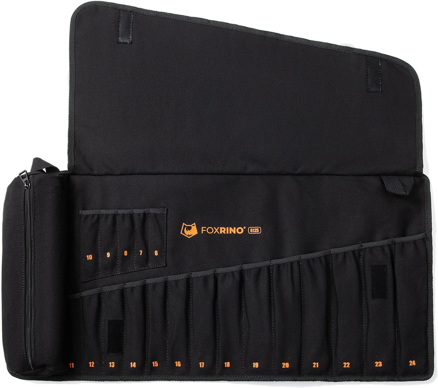 Wrench Roll, Wrench Roll up Pouch, 19-Pocket Heavy Duty Canvas Wrench