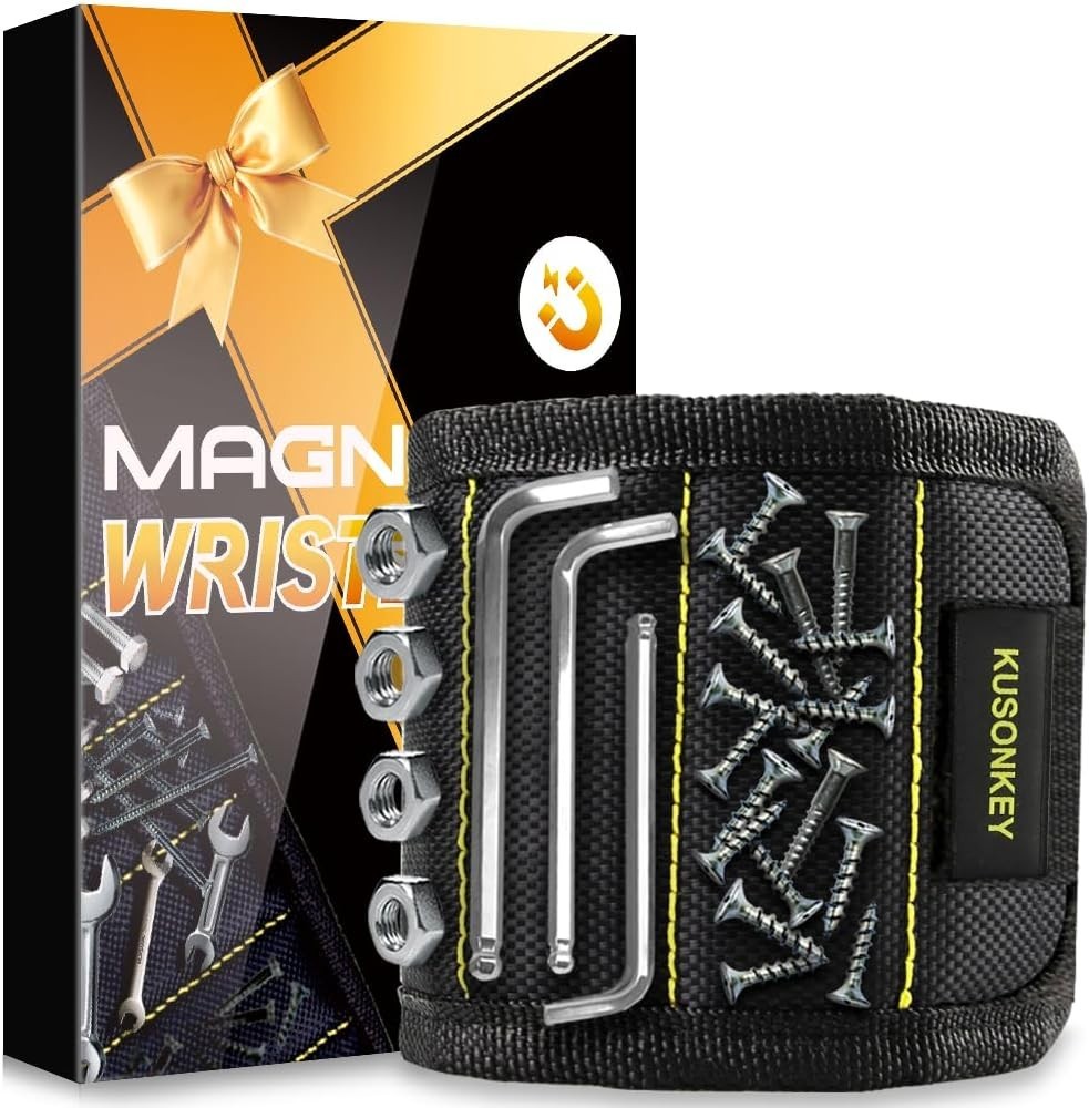 Unisex Magnetic Wristband for Screws & Bolts – Ideal Birthday Gift for Him/Her