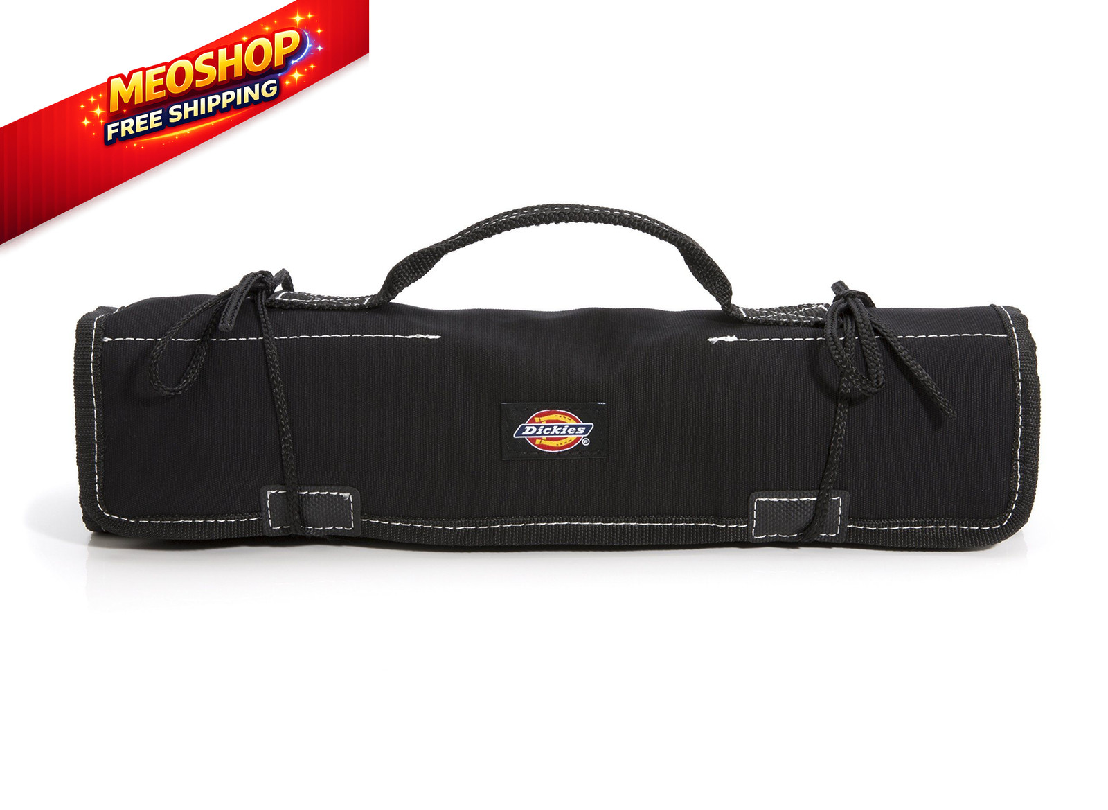 Dickies Large Wrench/Screwdriver Organizer Roll for Mechanics, Large, Black