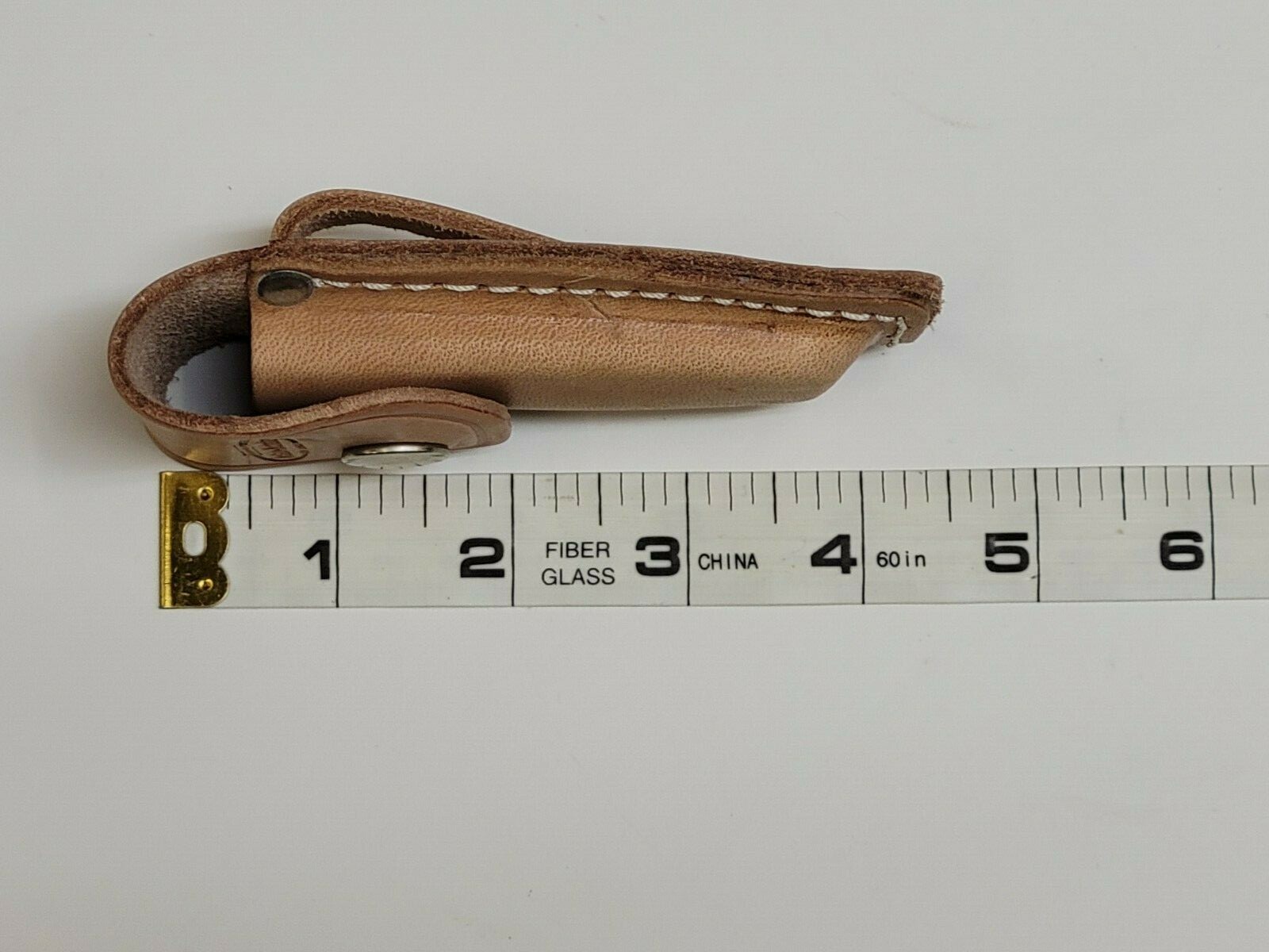 McGuire-Nicholas 4″ Leather Pocket Knife Holder Sheath Belt Loop