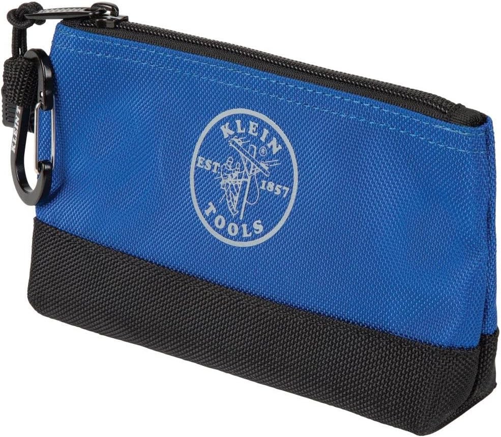 Klein Tools 55559 Stand-Up Zipper Bag Tool One Size, Gray/Black, Blue/Black