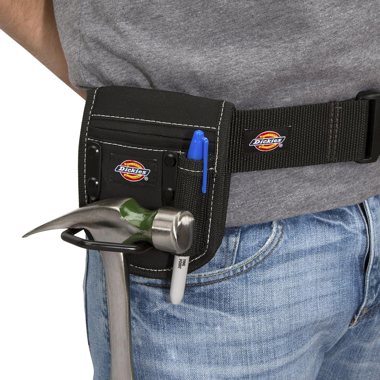 Heavy-Duty Work Belt, Holds Most Tool Belt Pouches and Duty Belt Clips for Woodw