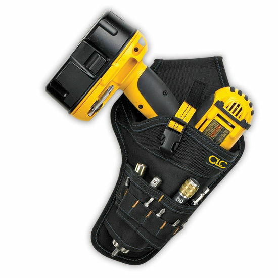 Custom LeatherCraft CLC 5023 – Cordless Drill Holster Tool Belt Pouch Holder