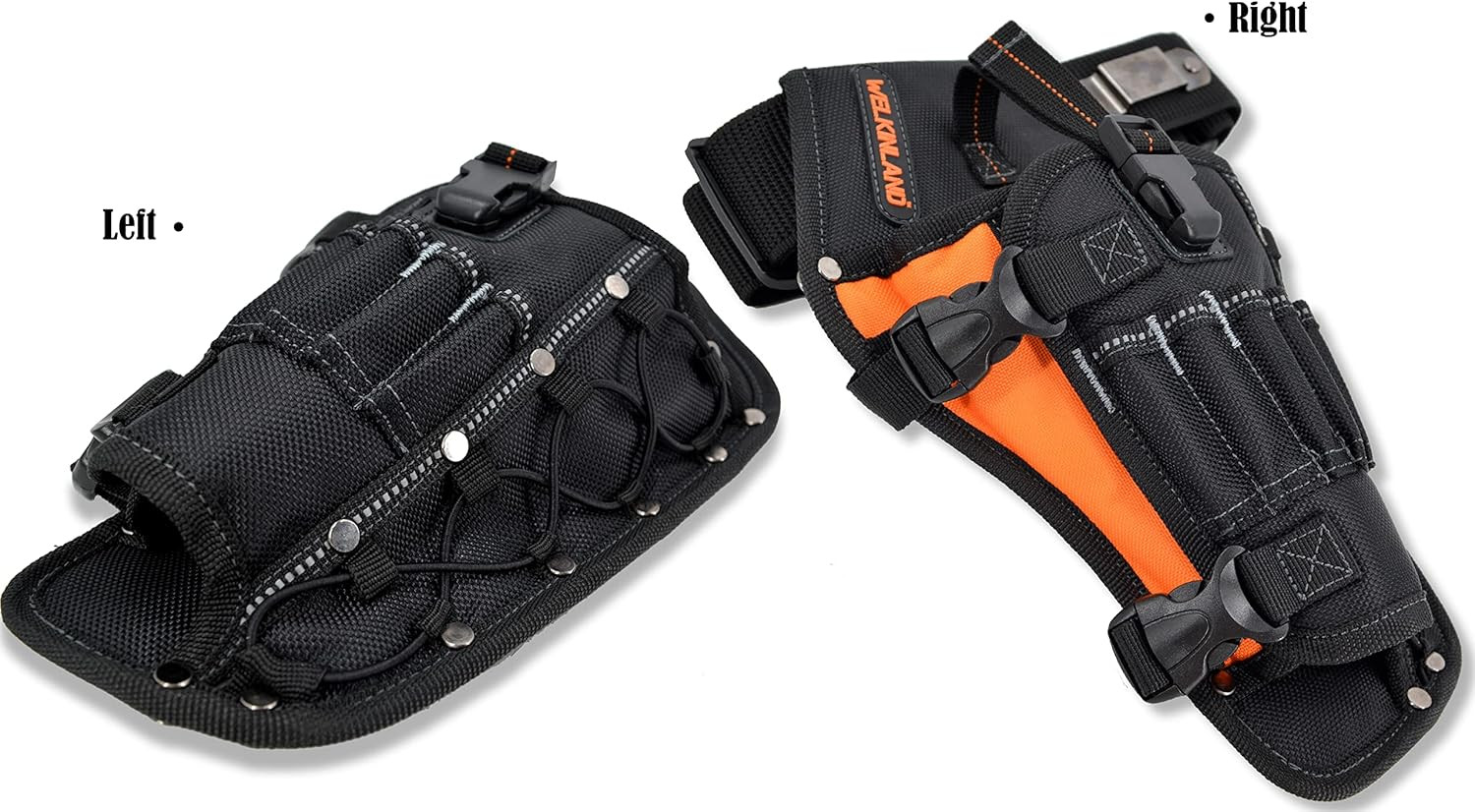 3-In1 Drill Holster Set W/Strong Magnetic Wristband & Solid 2 Inch Belts for Men