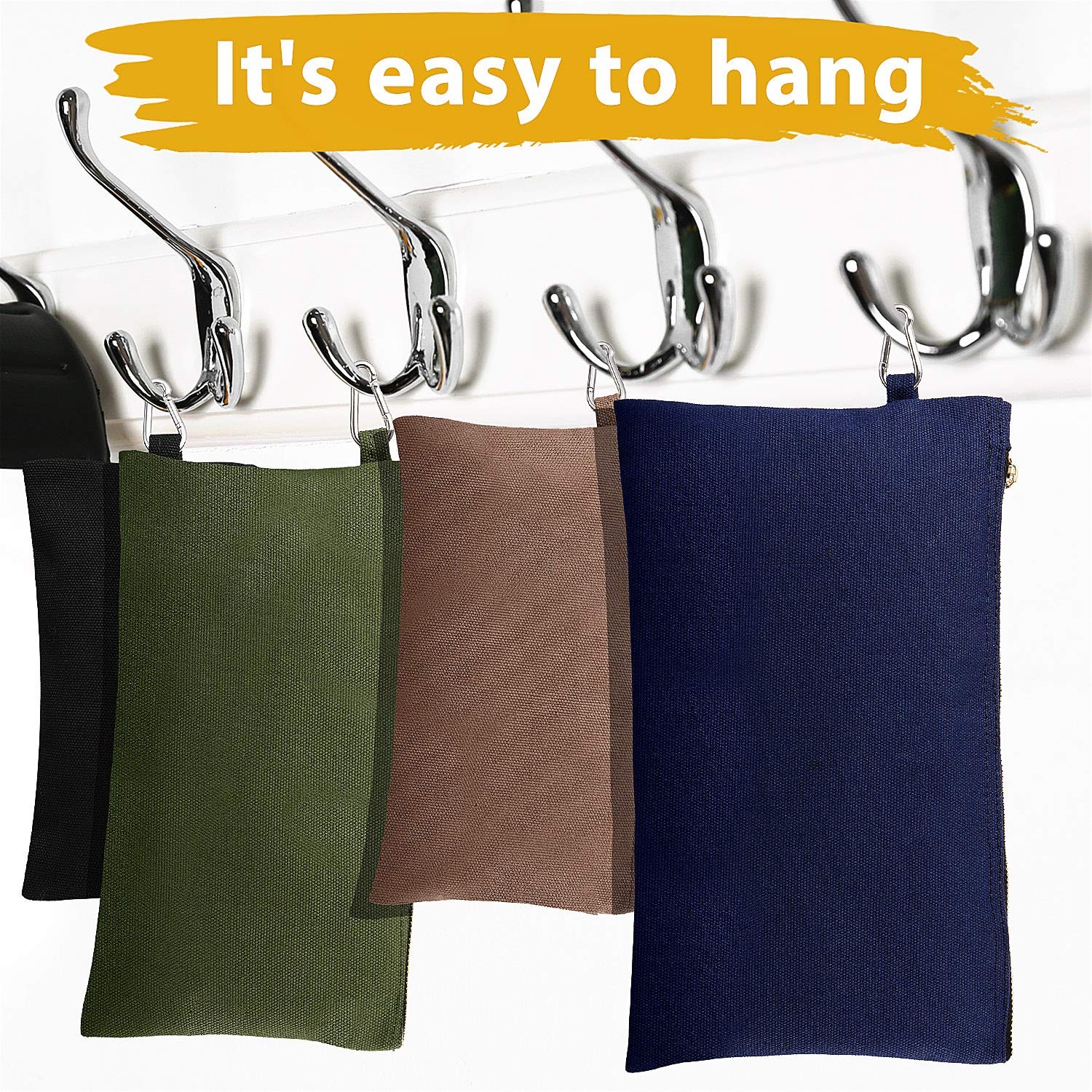 12 x 7 inch, 10 x 6 9 x 5 8 x 4 Blue, Green, Khaki, Black