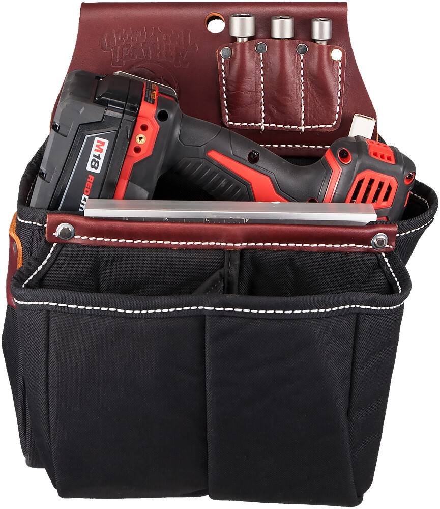 Occidental Leather 8068 Impact / Screw Gun And Drill Bag Leather New
