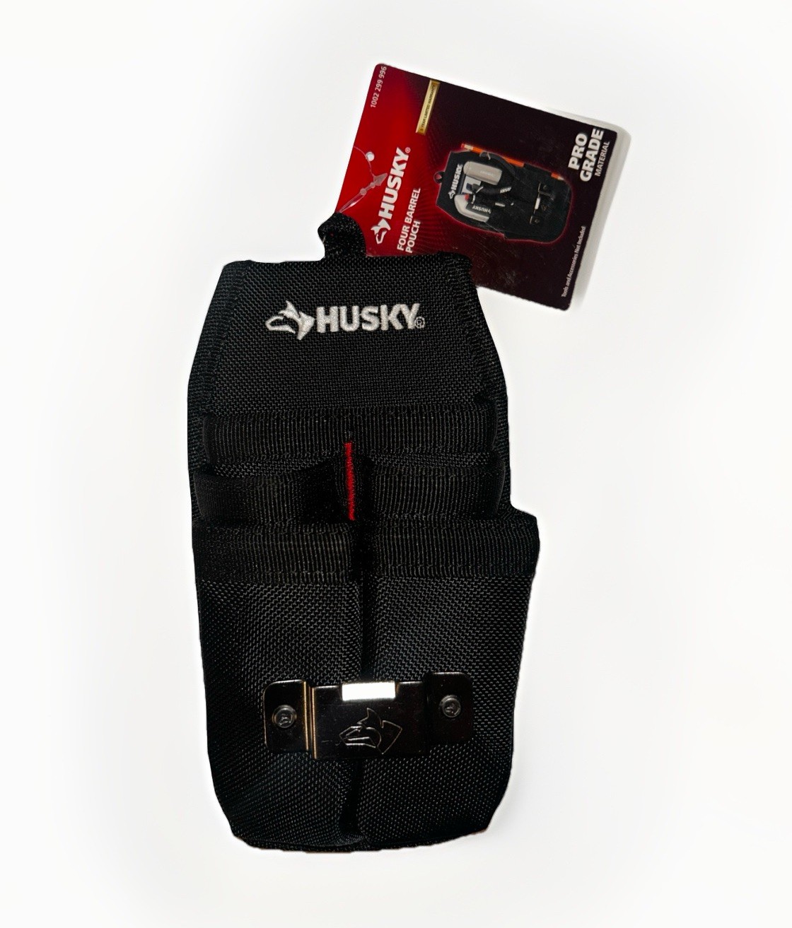 Husky Folding Barrel Tool Pouch Clip-On Pro Grade – New