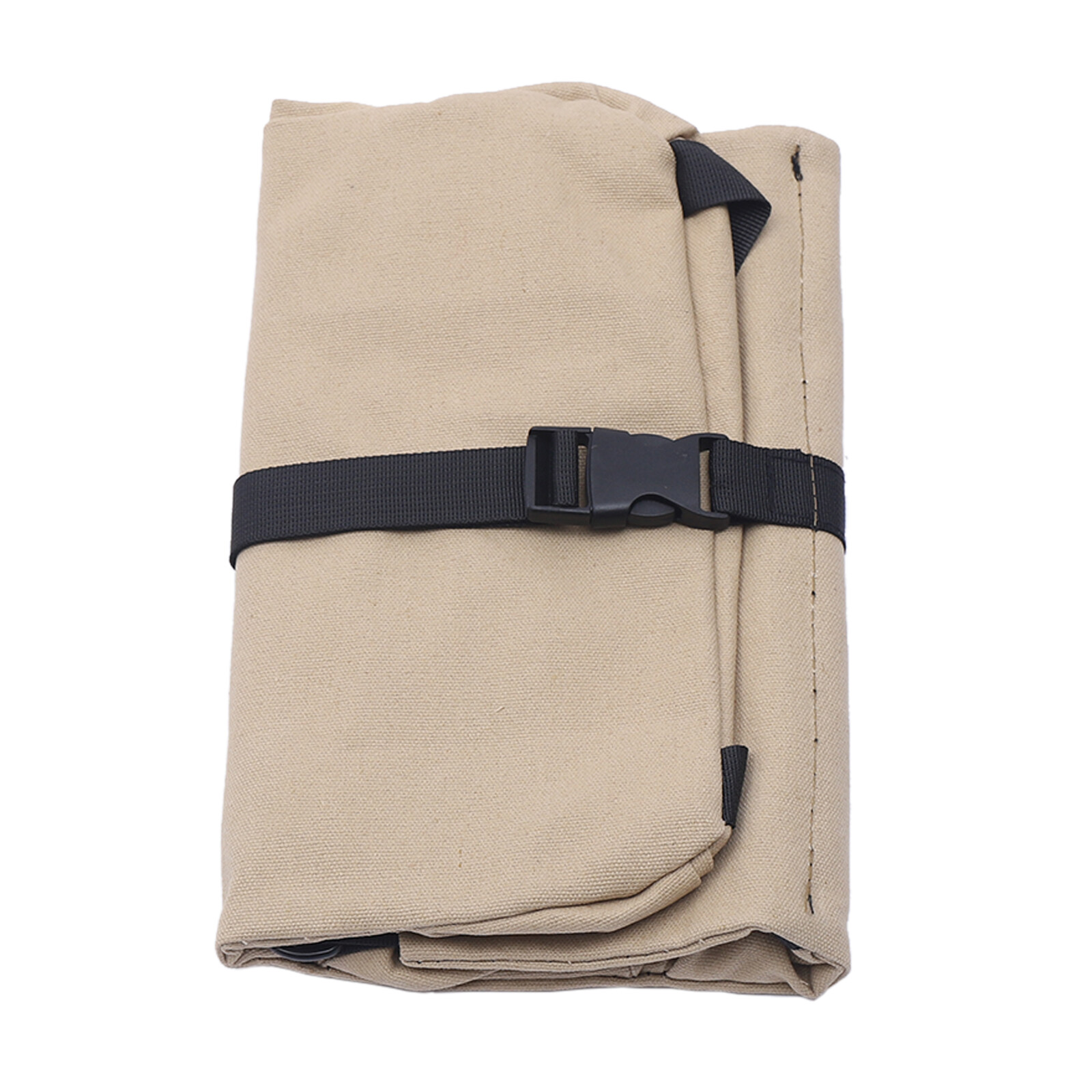 Folding Canvas Bag Roll Up Tool Pouch Roll Storage Case Waterproof Camping Gear