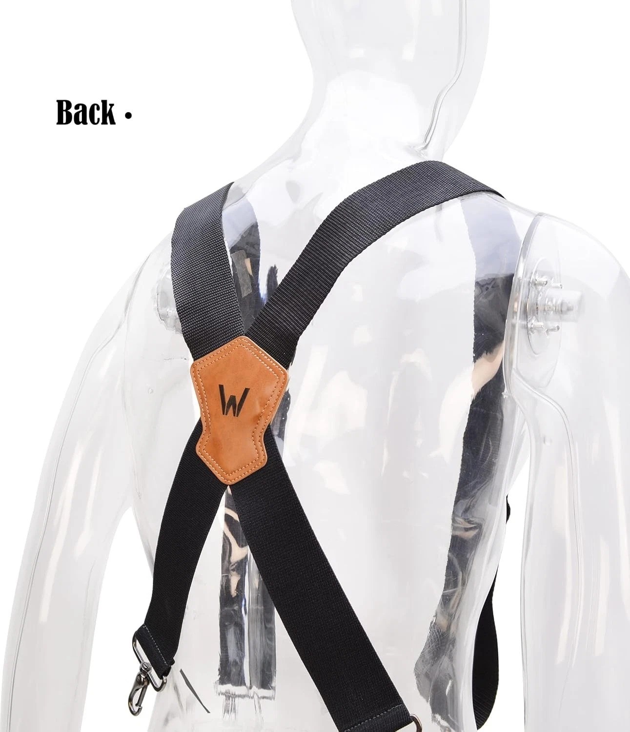 WELKINLAND 2Inch Men’s Heavy Duty Suspenders w/Hooks For jeans