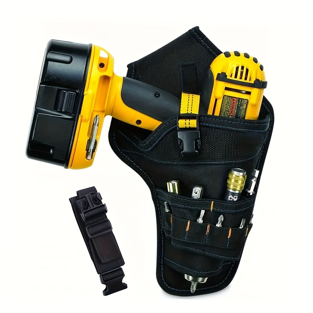 Drill Tool Holster Pouch – Heavy Duty for Drills & Tools, Quick Access