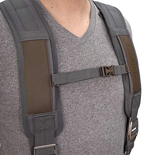 Cooling Mesh Padded Tool Belt Suspenders, Durable, Steel Hardware, Chest 1