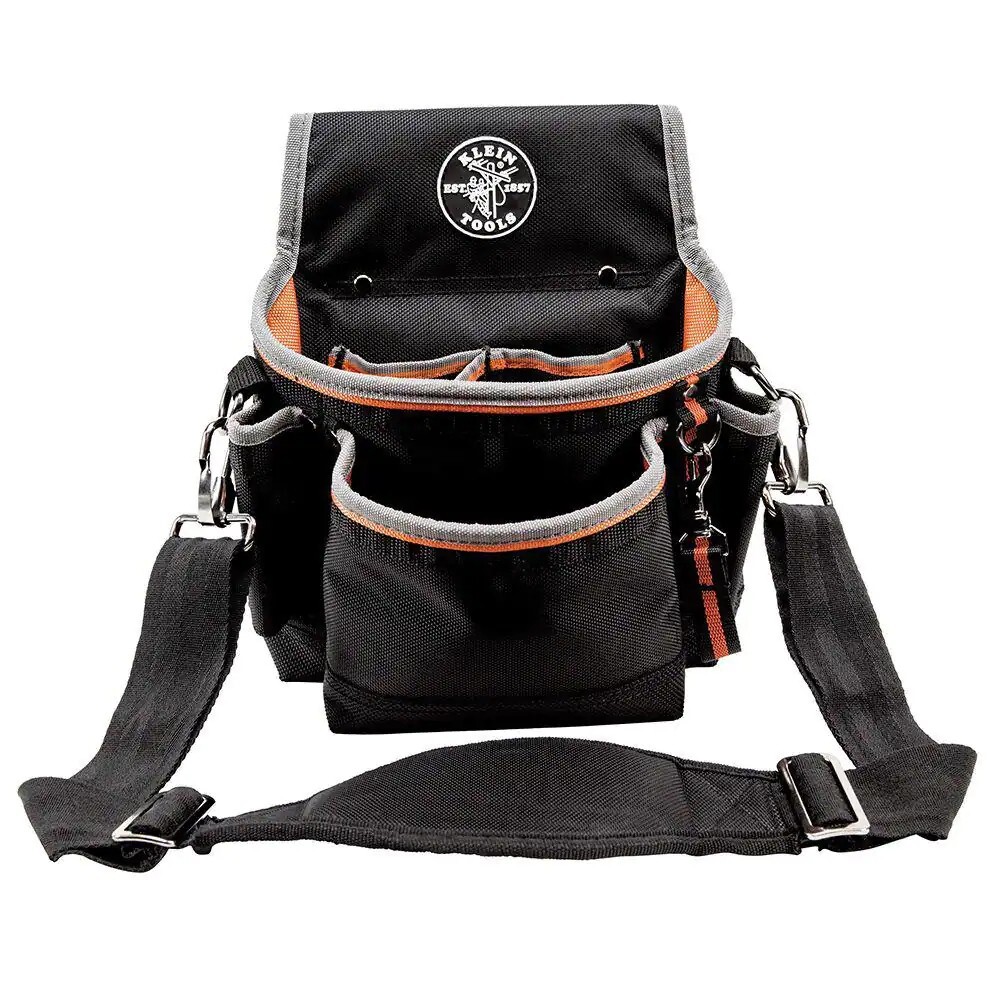 KLEIN TOOLS Tradesman Pro Electrician Multi Tool Belt 15 Pocket Pouch Bag (NEW)