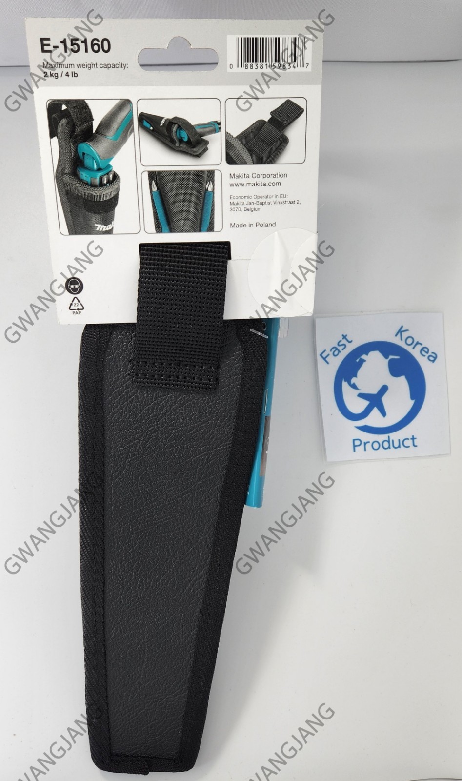 Makita Pencil Driver Holder Holster Tool Belt Pouch Bag Case E-05103 Work