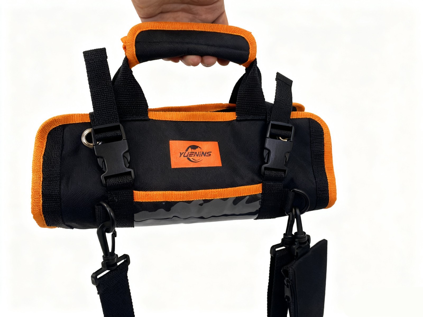 600D Oxford fabric ​​Portable Multi – Functional Tool Bag with Multiple Pockets