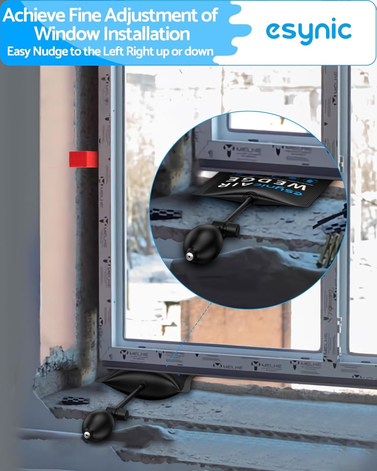 Heavy-Duty 4-Pack Air Wedge Bag Kit – 300lbs Lift Capacity for Door Install